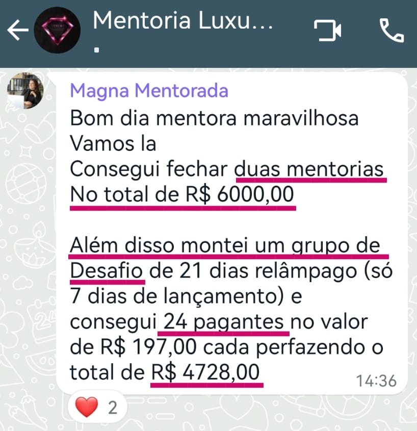 Depoimento de Magna Marinho