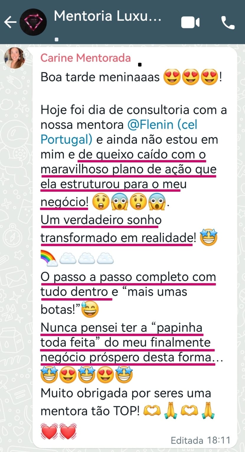 Depoimento de Carine Camacho