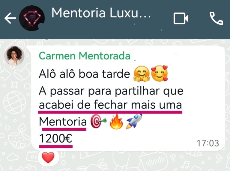 Depoimento de Cármen de Araújo
