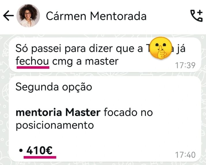 Depoimento de Cármen de Araújo